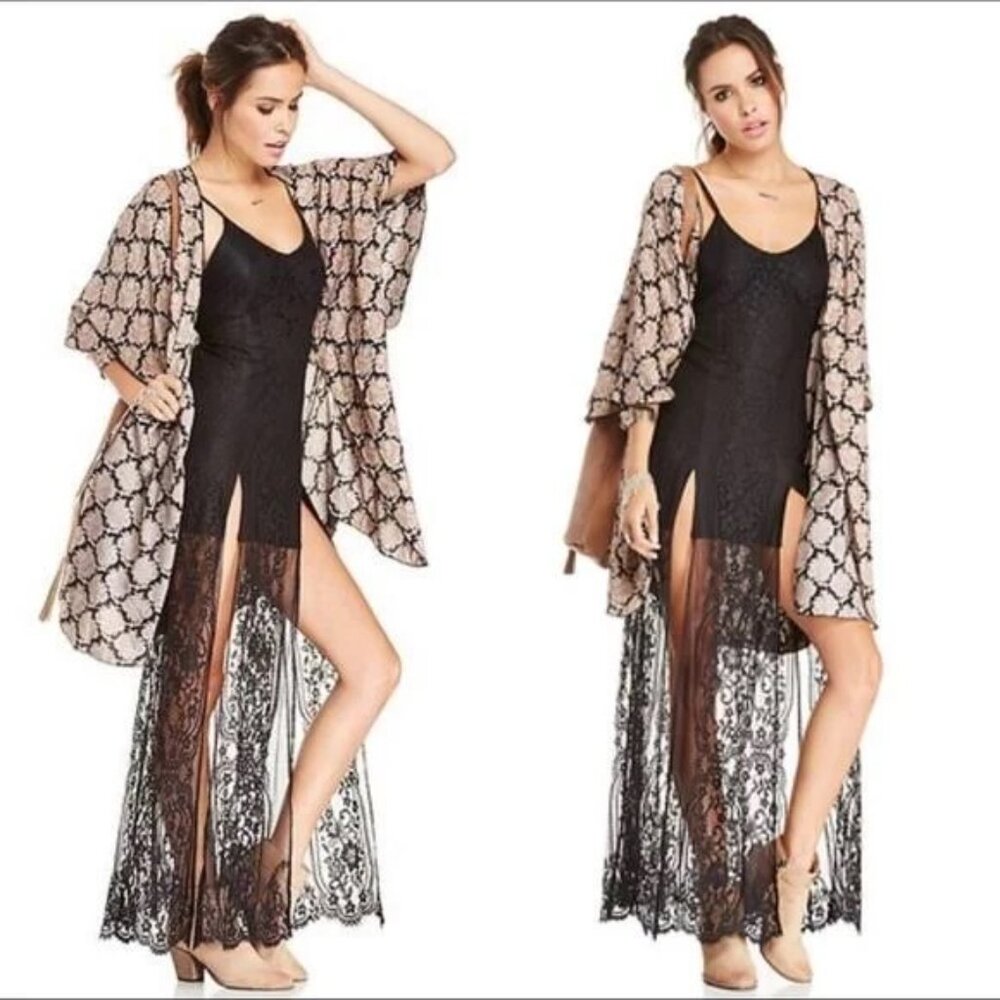 NWT Small For Love and Lemons Longhorn Maxi Dress